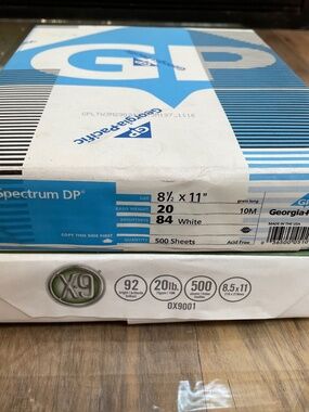 New Pack of Printer/Copier Paper -- 2 Available